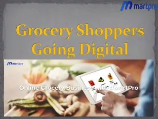 grocery shoppers going digital