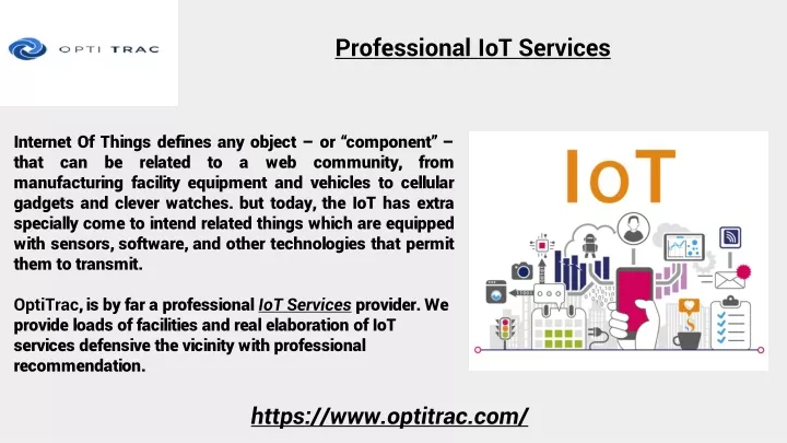 professional iot services