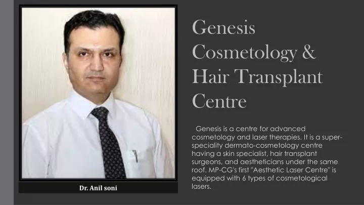 genesis cosmetology hair transplant centre
