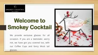 Divine Glass with Gold Rim - Set of 2 – Smokey Cocktail