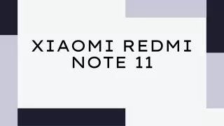 xiaomi redmi note 11