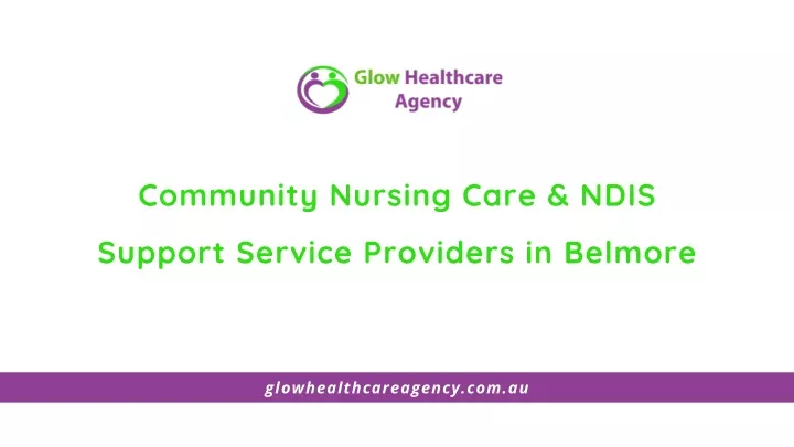 community nursing care ndis