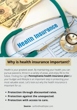 Why is health insurance important?