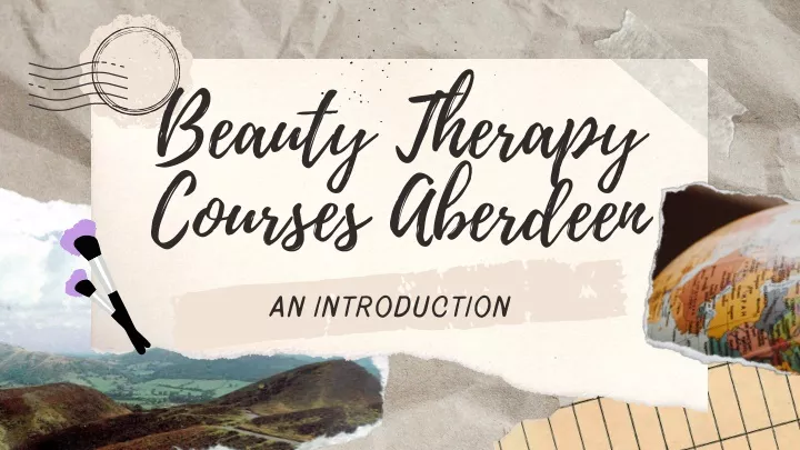 beauty therapy courses aberdeen