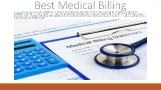 best medical billing