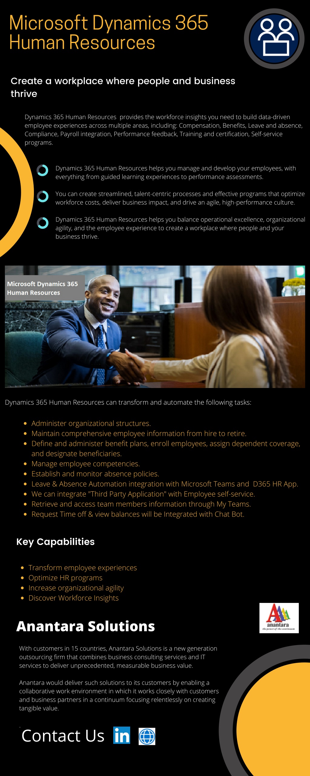 PPT - Microsoft Dynamics 365 Human Resources PowerPoint Presentation ...