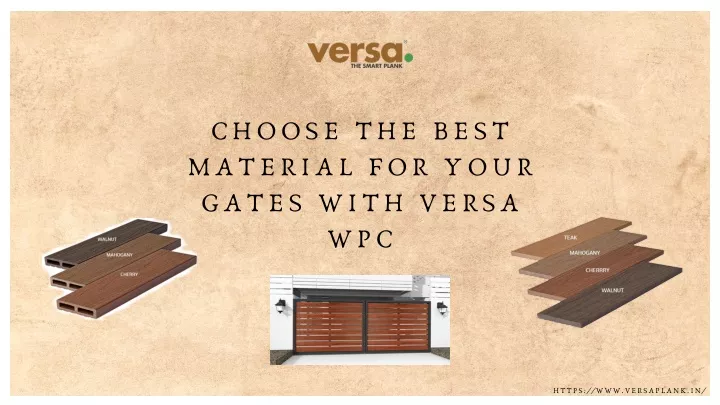 choose the best material for your gates with