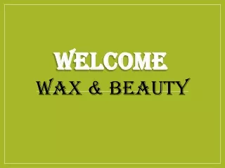 welcome