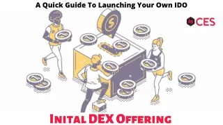 A Quick Guide to Launching Your Own IDO