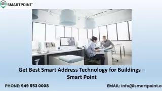 Buy Smart Address Technology for Buildings - Smart Point