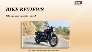 Bike Review | Bike review in India – autoX