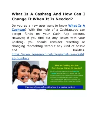 what is a cashtag and how can i change it when