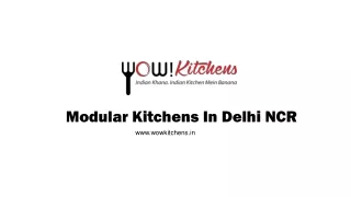 Modular Kitchens Designs in Delhi