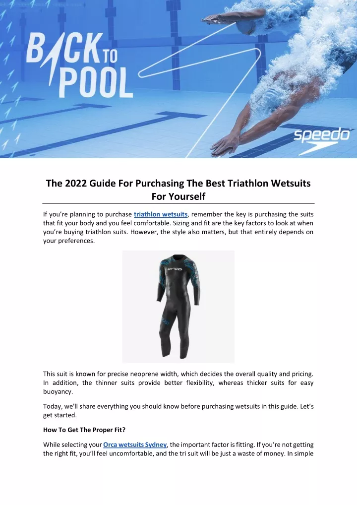 the 2022 guide for purchasing the best triathlon