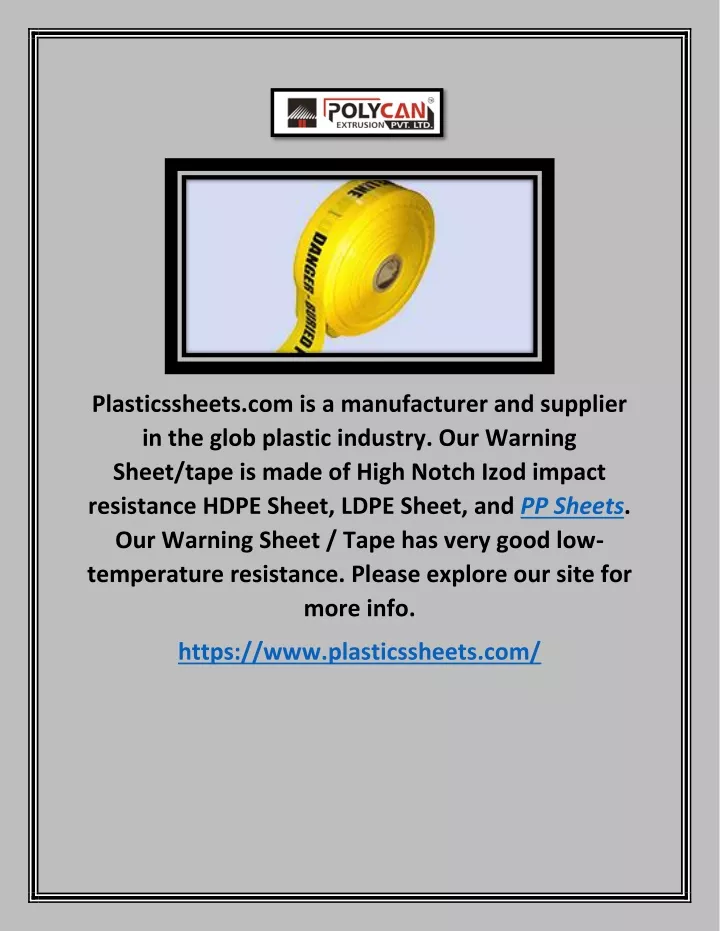 plasticssheets com is a manufacturer and supplier