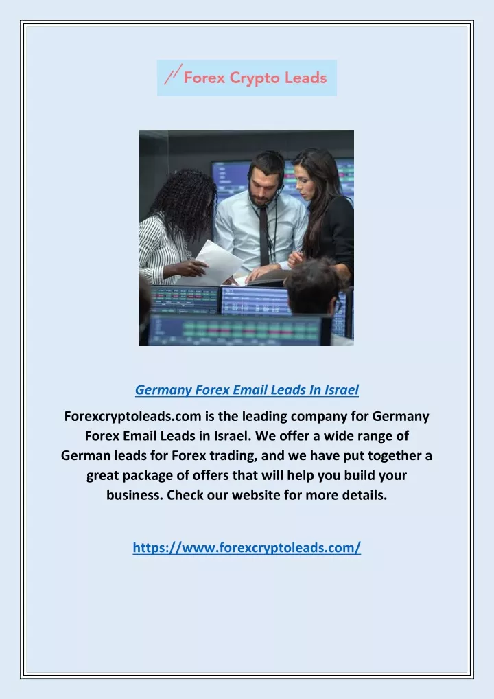 germany forex email leads in israel