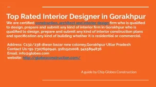 Top Rated Interior Designer in Gorakhpur