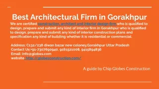 _Best Architectural Firm in Gorakhpur