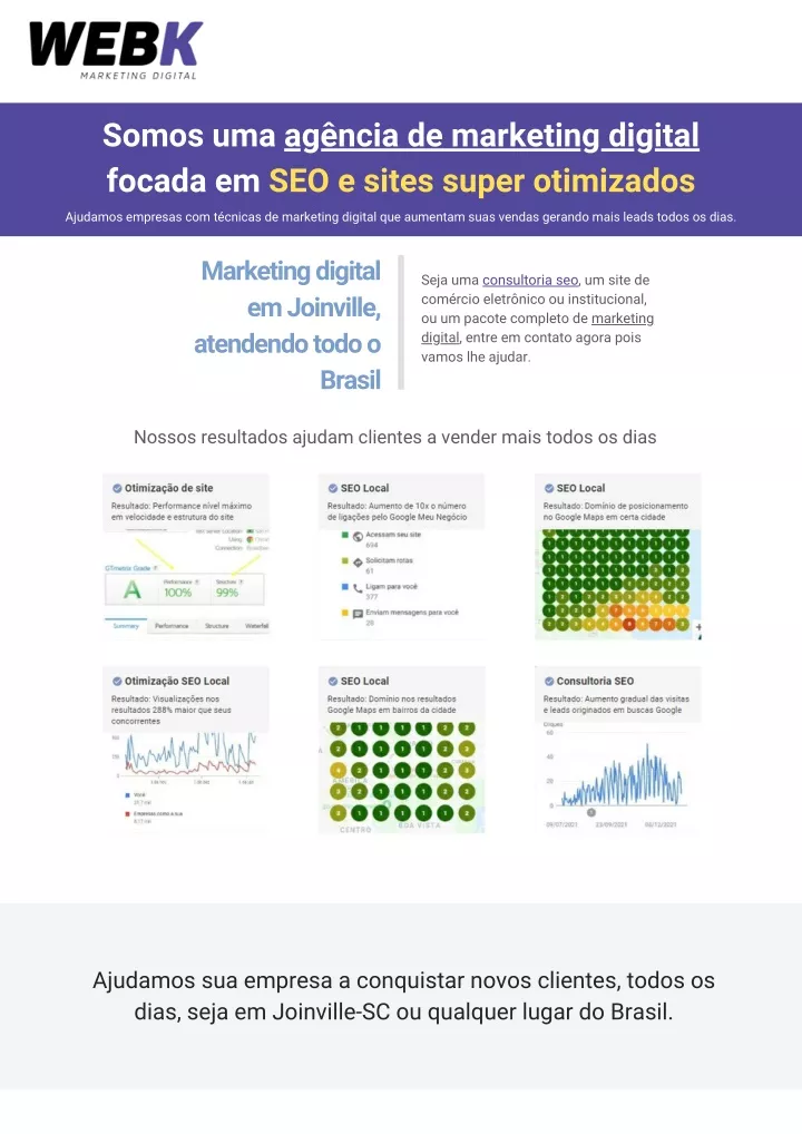 somos uma ag ncia de marketing digital focada