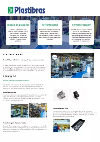 Plastibras Injeção de Plásticos Ltda.