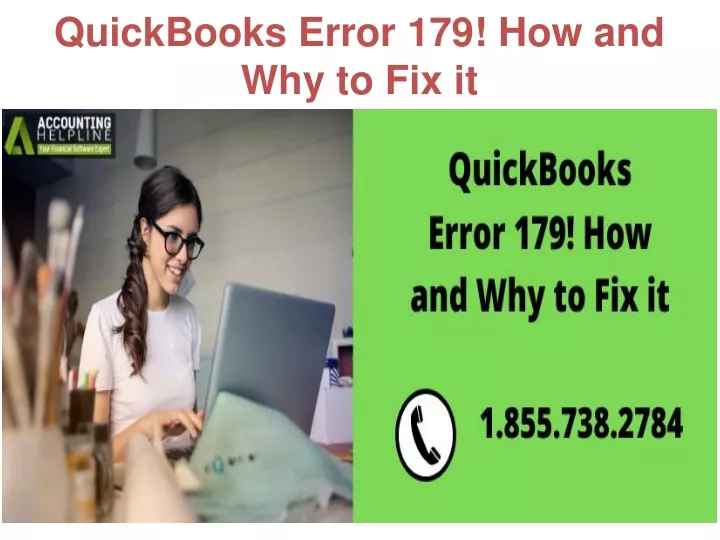 quickbooks error 179 how and why to fix it