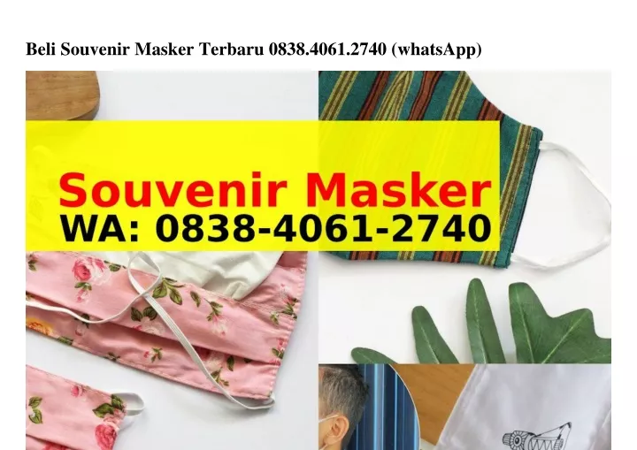 beli souvenir masker terbaru 0838 4061 2740