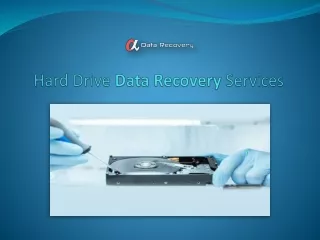 Hard Drive Data Recovery Services