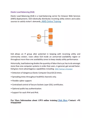 Elastic Load Balancing-Visualpath