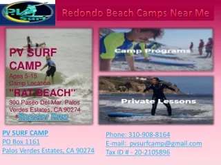 Redondo Beach Camps Near Me