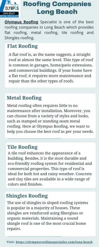 Roofing Companies Long Beach