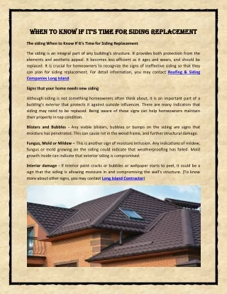 when to know if it s time for siding replacement
