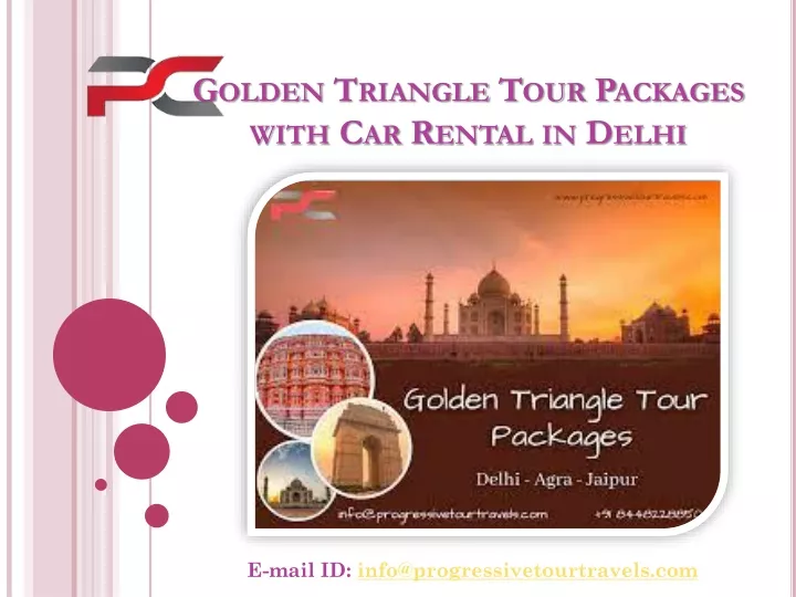 golden triangle tour packages with car rental in delhi