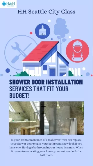 Install Shower Door At An Affordable Price - Washington