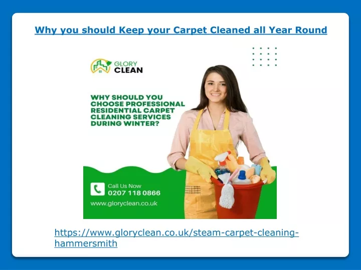 why you should keep your carpet cleaned all year