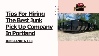 Tips For Hiring The Best Junk Pick Up Company In Portland-converted