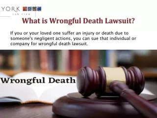 Types of Wrongful Death Accidents - York Law Corp USA