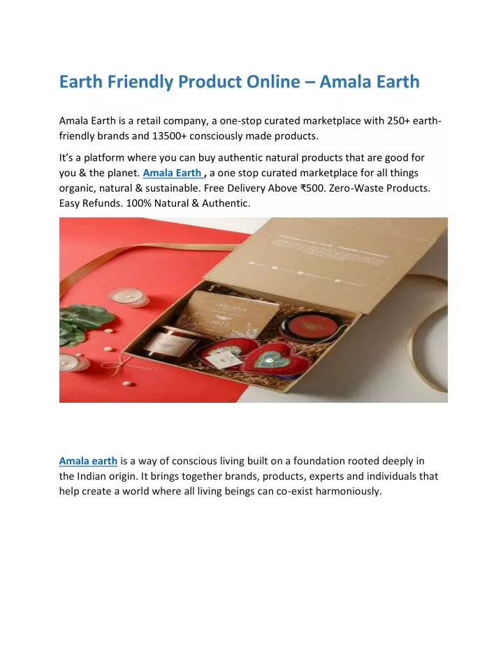 earth friendly product online amala earth