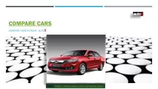 Compare Cars | Compare Cars in India – autoX