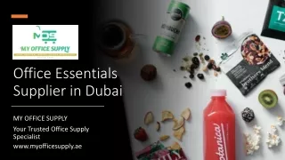 Office Essentials Supplier in Dubai_