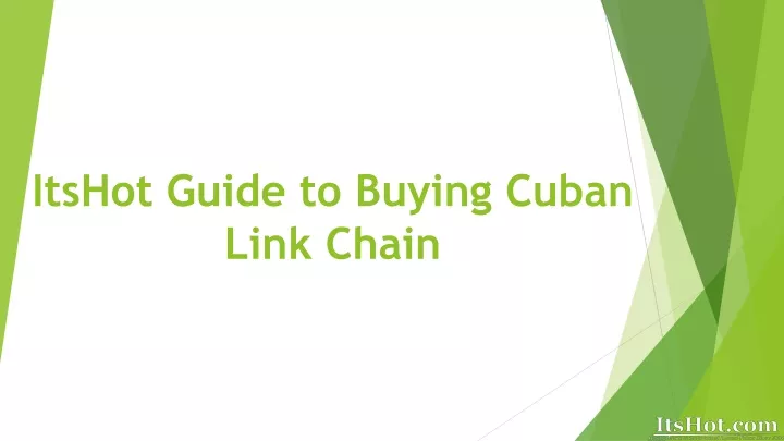 itshot guide to buying cuban link chain