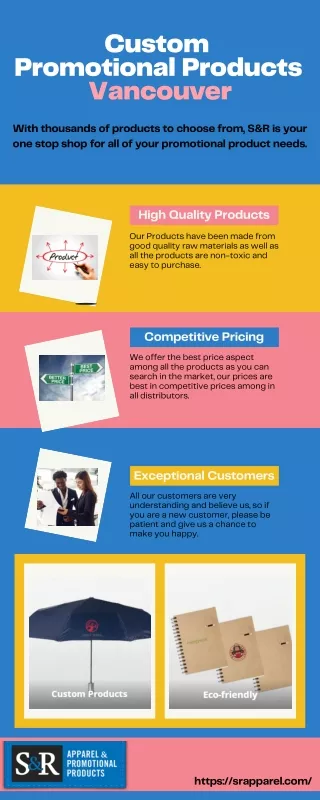 Custom Promotional Products Vancouver