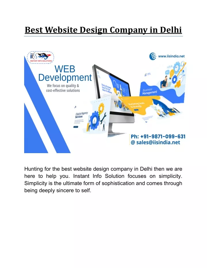 best website design company in delhi