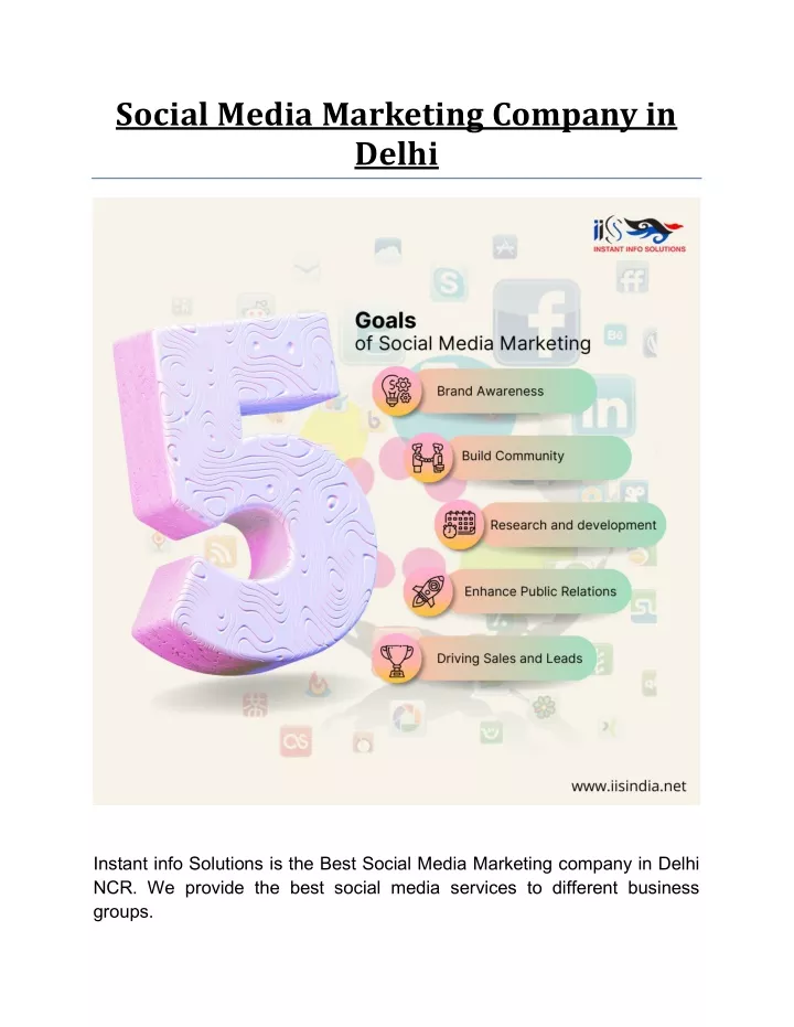 social media marketing company in delhi