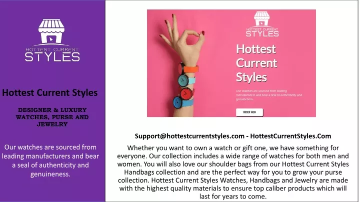 hottest current styles