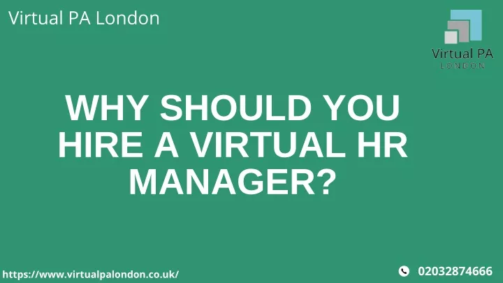 virtual pa london