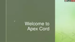 welcome to apex cord