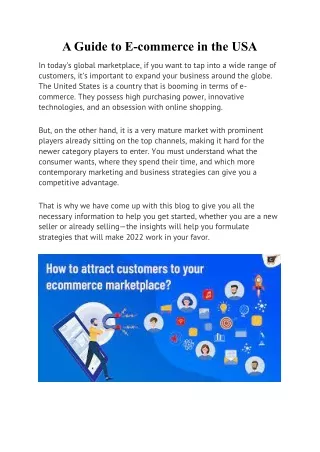 a guide to e commerce in the usa