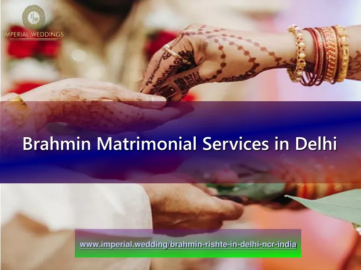 brahmin matrimonial services in delhi