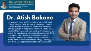 Hematologist Cancer Doctor
