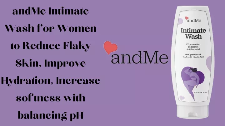 andme intimate wash for women to reduce flaky